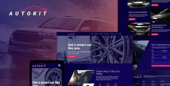 AutoKit – Auto Dealership & Car Listing Elementor Template Kit